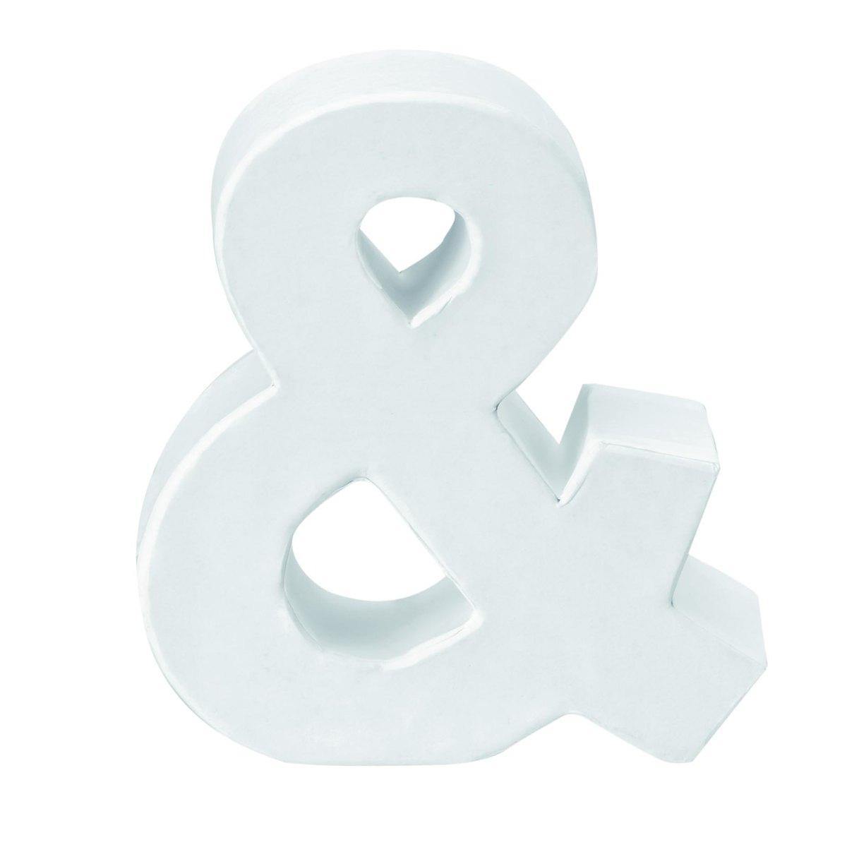 Papp-Buchstaben & 10x3,5cm